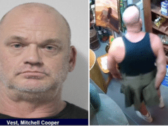 Texas man wearing kilt sticks antique objects up his bum